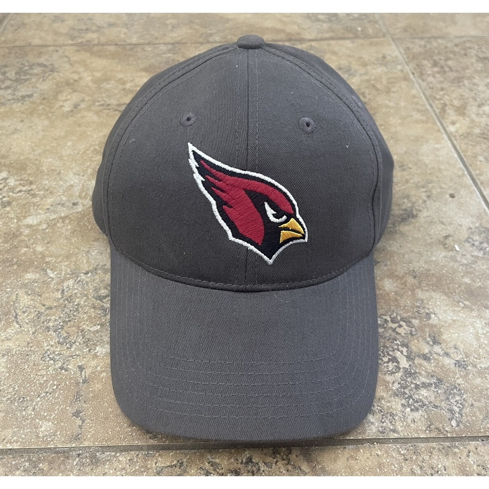 Arizona Cardinals Hat Cap Strapback Black Red Adjustable Embroidered Football
